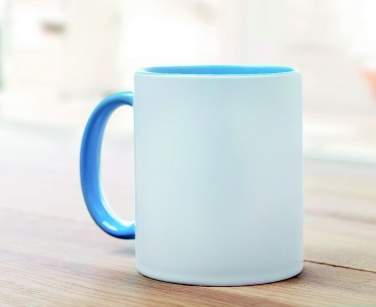 Logo trade promotional items image of: Coloured sublimation mug