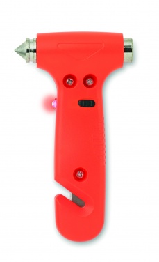 Logo trade business gifts image of: 3 in 1 Emergency hammer
