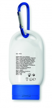 Logo trade promotional gift photo of: 30 ml sunscreen lotion