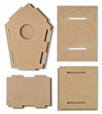 Logo trade promotional item photo of: Wooden bird house