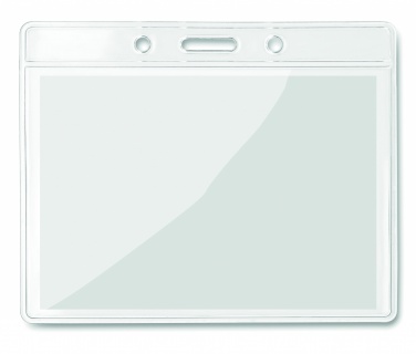 Logotrade promotional giveaway image of: Transparent badge 10cmx8cm