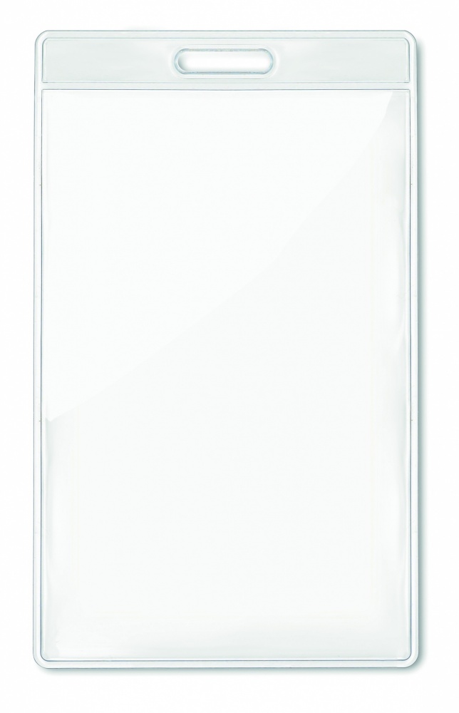 Logotrade promotional product image of: Transparent badge 7.5cmx12.5cm