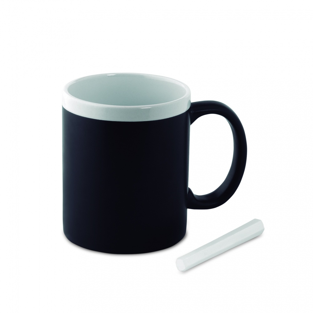 Logo trade promotional merchandise image of: Chalk mug 300 ml