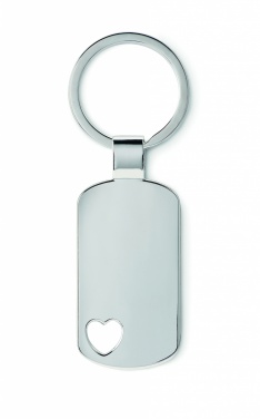 Logotrade advertising products photo of: Key ring with heart detail Jūrmala