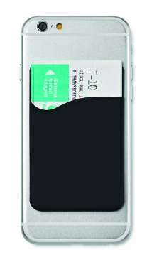 Logotrade promotional giveaway image of: Silicone cardholder