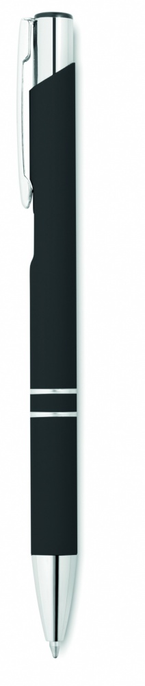 Logotrade advertising product image of: Ball pen in rubberised finish