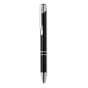 Logotrade promotional merchandise picture of: Push button aluminium pen BERN