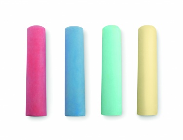 Logo trade promotional products image of: 4 chalk sticks