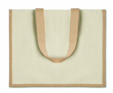 Logotrade promotional products photo of: Jute and canvas shopping bag