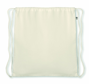 Logo trade promotional giveaways picture of: 105gr/m² organic cotton bag