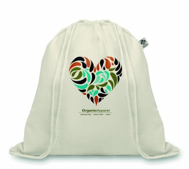 Logotrade promotional item image of: 105gr/m² organic cotton bag