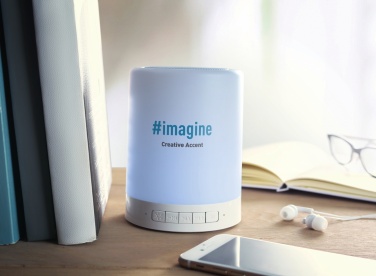 Logo trade promotional item photo of: Touch light wireless speaker