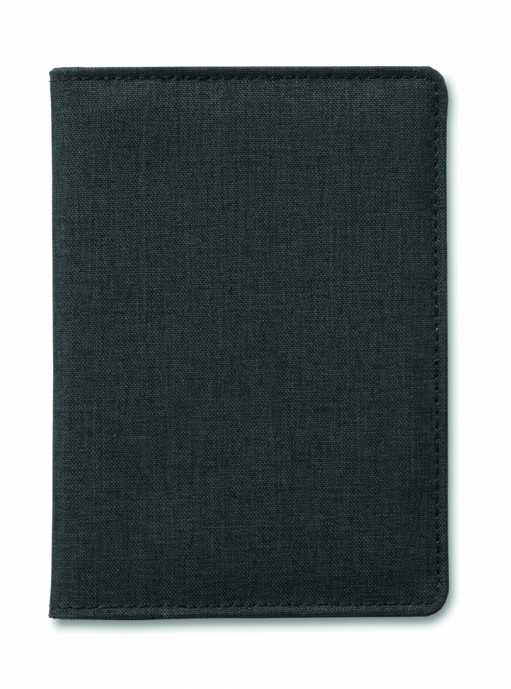 Logo trade advertising products image of: 2 Tone passport holder