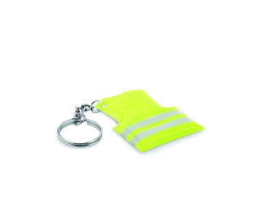 Logotrade promotional merchandise photo of: Key ring with reflecting vest Jekabpils