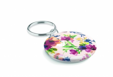 Logotrade advertising products photo of: Small pin button key ring Tukums