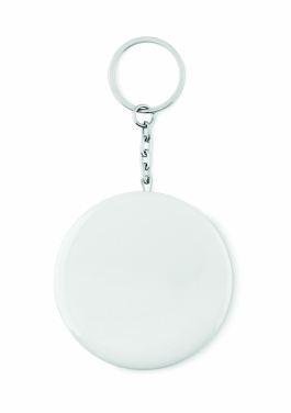 Logo trade promotional merchandise photo of: Key ring with bottle opener Madona