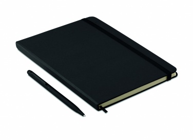 Logo trade promotional products picture of: A5 notebook w/stylus 72 lined