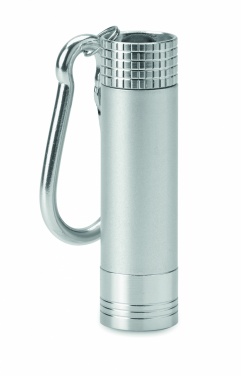 Logotrade promotional gifts photo of: Aluminium/ABS LED key ring Aizkraukle