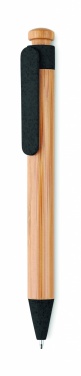 Logotrade advertising product image of: Bamboo/Wheat-Straw ABS ball pen