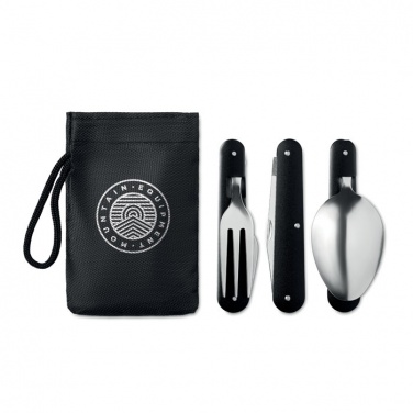Logo trade promotional items picture of: 3-piece camping utensils set