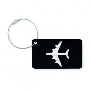 Logotrade promotional product picture of: Aluminium luggage tag