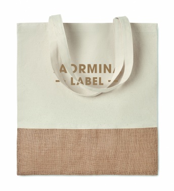 Logo trade promotional product photo of: 160gr/m² cotton shopping bag