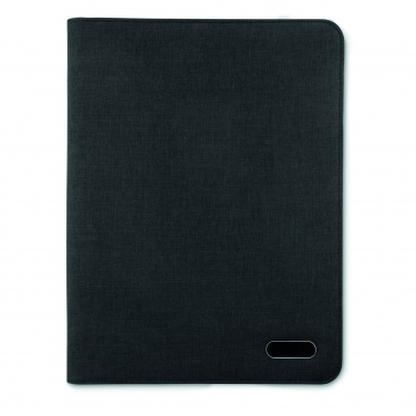 Logo trade business gift photo of: A4 conference folder zipped