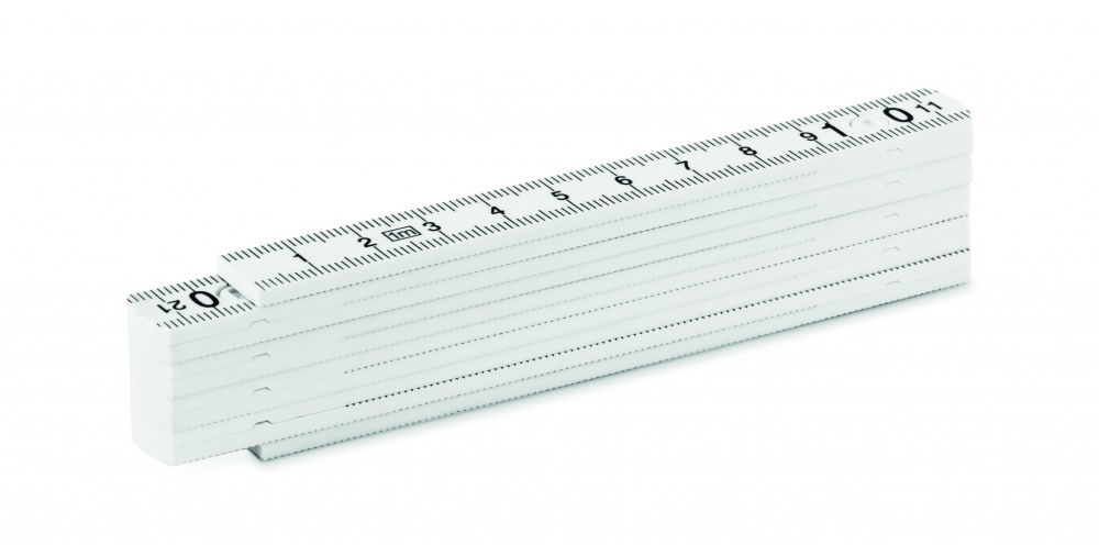 Logotrade promotional giveaway image of: Folding ruler 1m