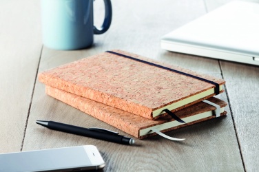 Logotrade business gifts photo of: A5 cork notebook 96 lined