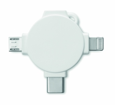 Logo trade promotional merchandise image of: 3 in 1 cable adapter
