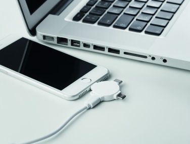 Logotrade advertising products photo of: 3 in 1 cable adapter