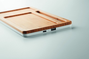 Logo trade advertising products picture of: Wireless charging pad 5W MALABAR