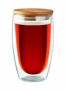 Logotrade promotional products photo of: Double wall  glass 450 ml Frankfurt