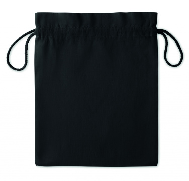 Logo trade promotional giveaway photo of: Medium Cotton draw cord bag
