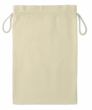 Logo trade promotional giveaways picture of: Large Cotton draw cord bag 30 x 47 cm