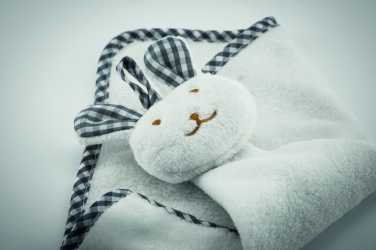 Logo trade promotional merchandise picture of: Plush rabbit design baby towel
