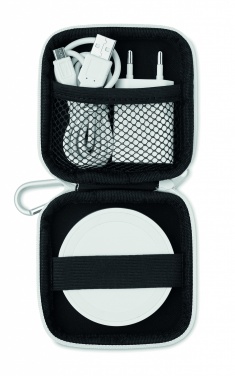 Logotrade promotional product picture of: Wireless charger travel set