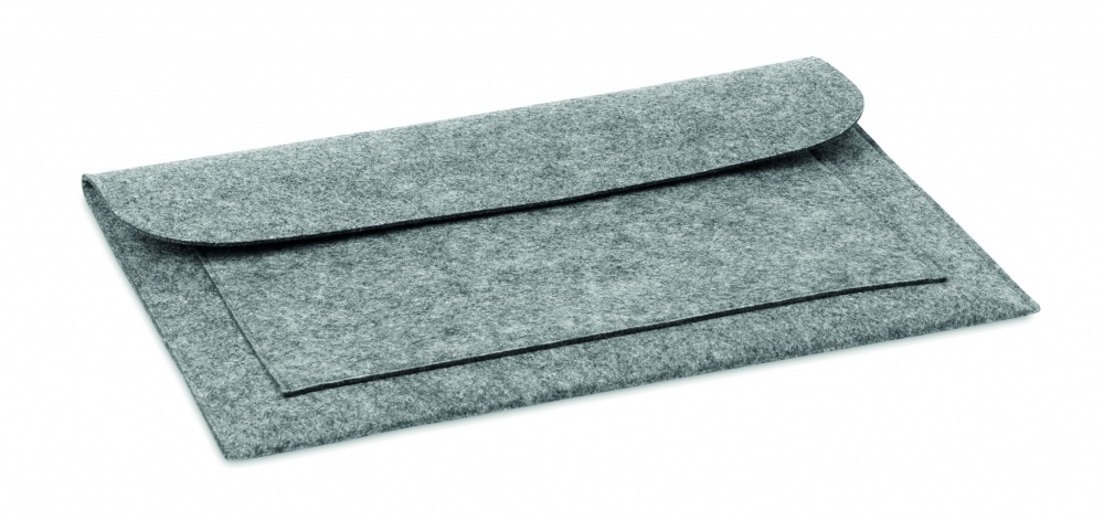 Logotrade promotional giveaway picture of: 15 inch Felt laptop pouch