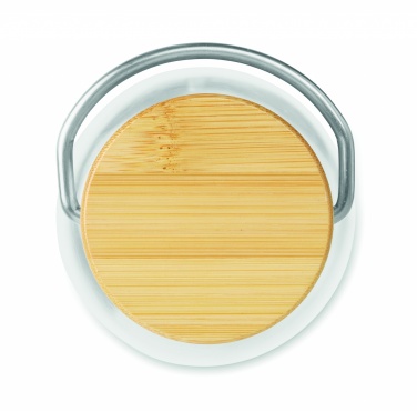 Logo trade promotional products picture of: Tritan 800ml bottle bamboo top