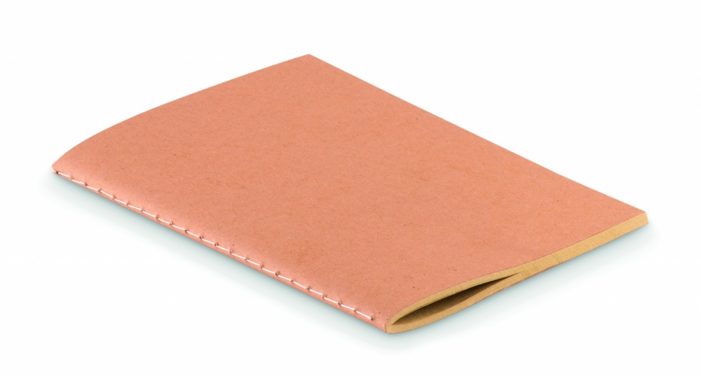 Logo trade promotional merchandise picture of: A6 recycled notebook 80 plain
