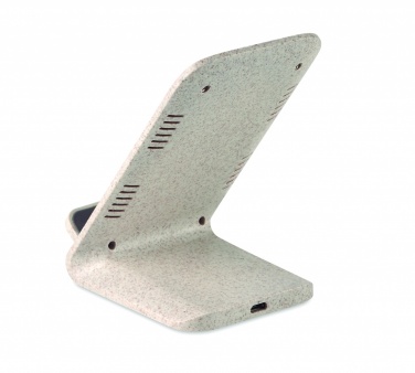 Logotrade promotional product picture of: Wheat straw/ABS charger std10W