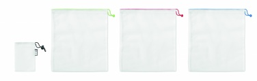 Logotrade promotional product picture of: Set of 3 RPET mesh food bags