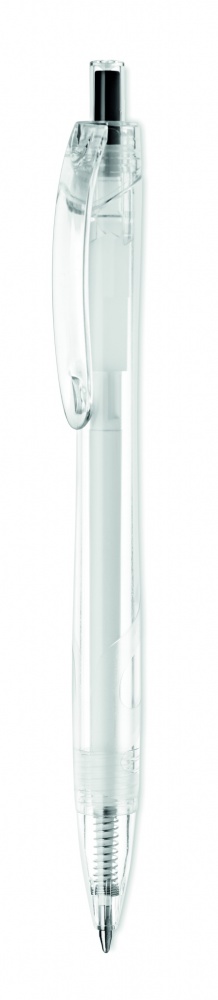 Logo trade promotional merchandise image of: RPET push ball pen