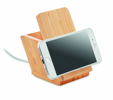 Logotrade advertising product picture of: Wireless charger pen holder 5W BAICOI