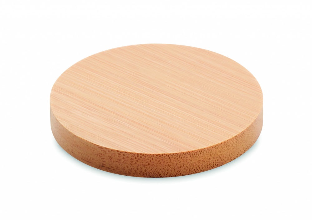 Logotrade promotional items photo of: Bamboo bottle opener/ coaster DAKAI