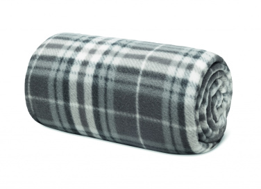 Logo trade corporate gift photo of: RPET fleece travel blanket