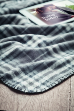 Logo trade corporate gifts picture of: RPET fleece travel blanket