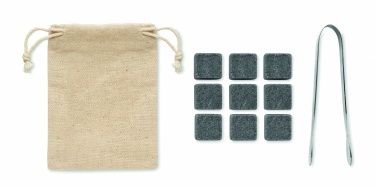 Logo trade advertising products image of: 9 stone ice cubes in box