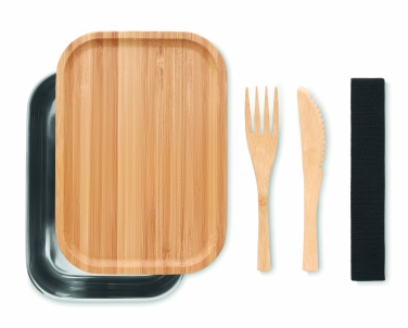 Logotrade promotional gift picture of: Stainless steel lunchbox 600ml