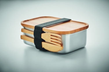 Logotrade corporate gift image of: Stainless steel lunchbox 600ml